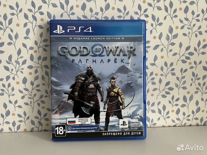 God of war ragnarok ps4 диск