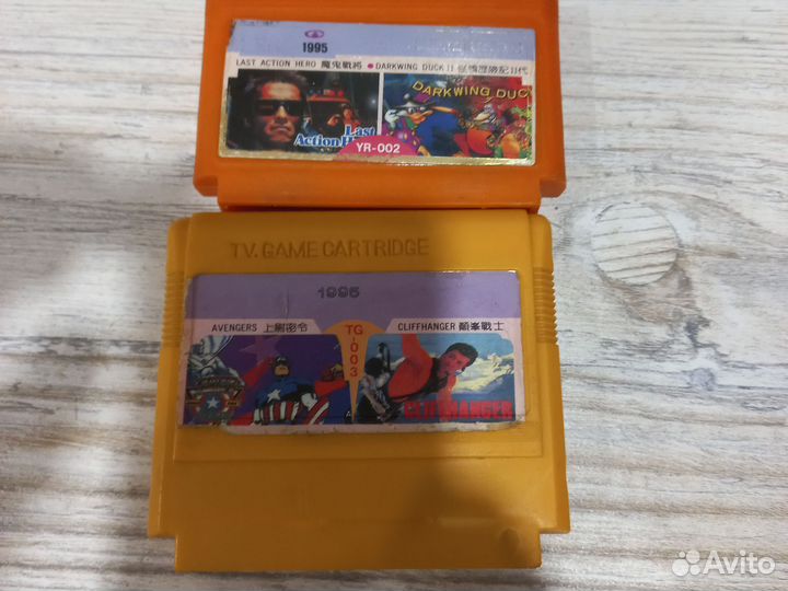 Картриджи для dendy 8 bit