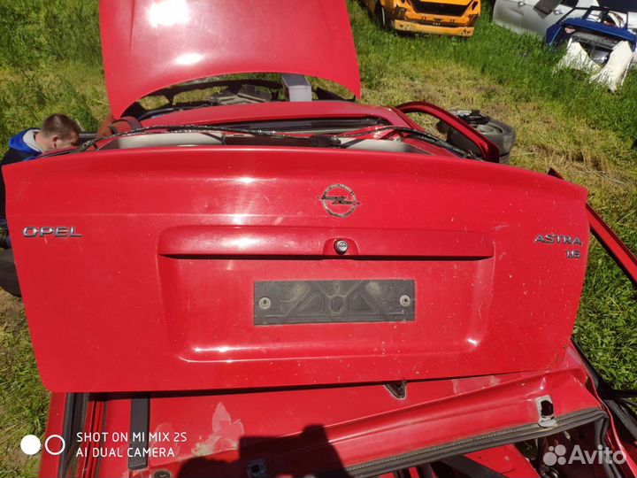 Крышка багажника Астра G хетчбек
