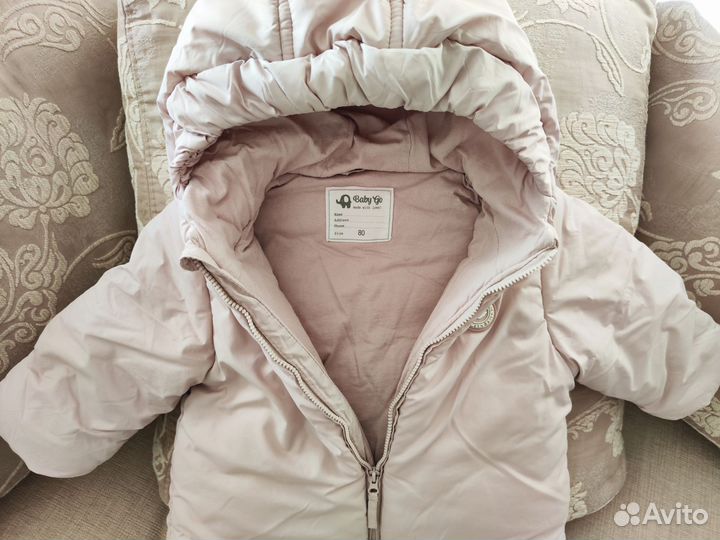 Комбинезон демисезонный baby go 80 для девочки