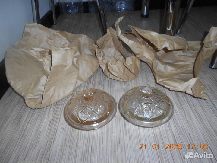 Солонка с крышкой периода СССР