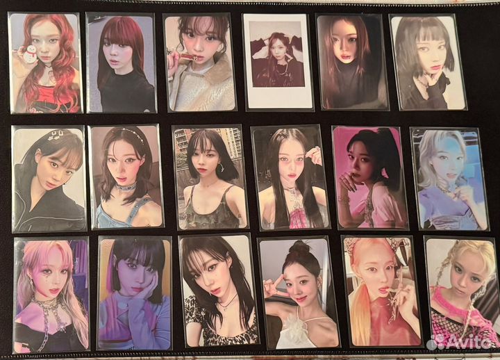 Продам карты aespa Винтер, Жизель, Карина ниннин