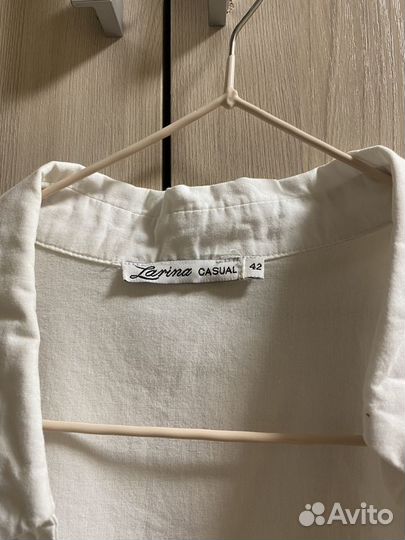 Рубашка белая женская zarina