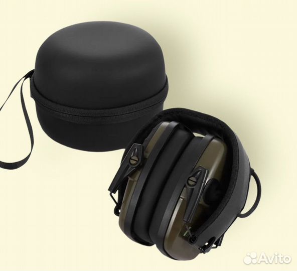 Активные наушники зеленые