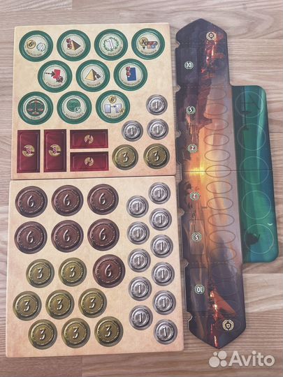 Настольная игра 7 чудес дуэль