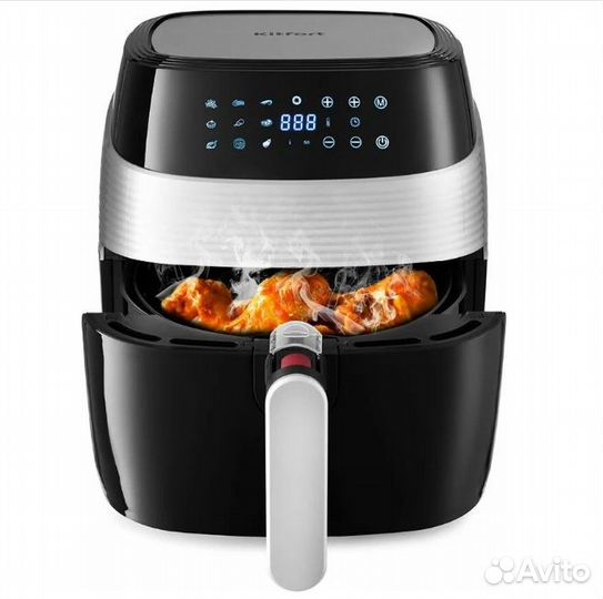 Аэрогриль Kitfort KT-2229 черный