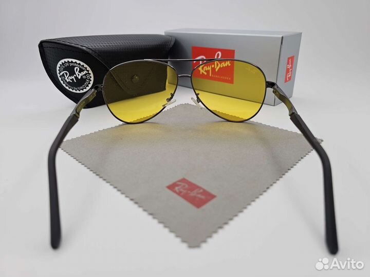 Очки Ray Ban Aviator Yellow