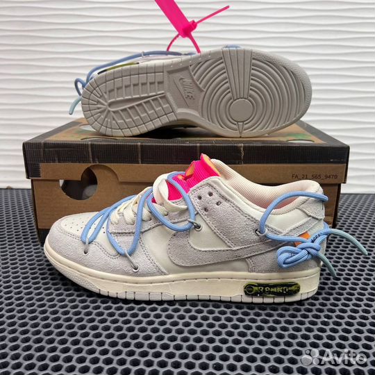 Кроссовки Nike Dunk Low x Off White