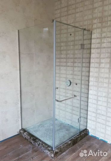 Душевые из закалённого стекла, по вашим размерам