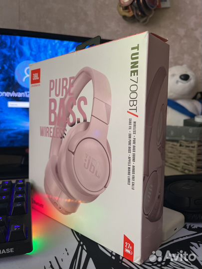 Беспроводные наушники jbl tune 700 bt