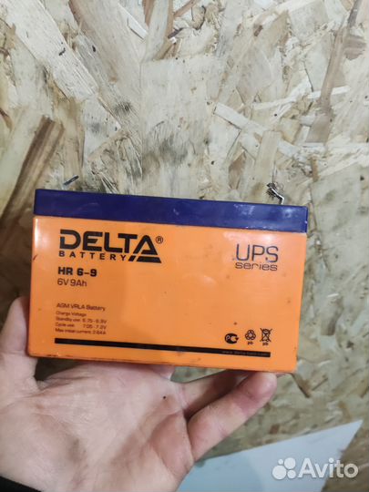 Аккумулятор 6 вольт