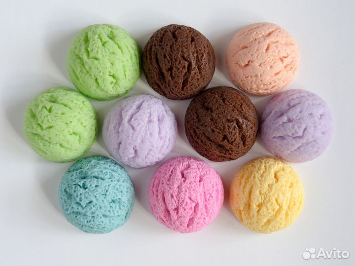 Шарики мороженого декоративные