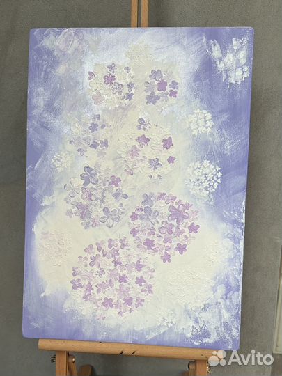 Картина интерьерная фактурная