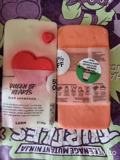 Шампунь Lush масло пудра,крем для рук лица маска