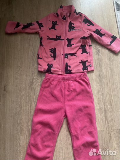 Флисовый костюм crockid