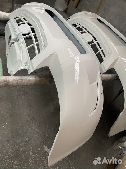 Бампер на лада Приора (Приора 2) в цвет