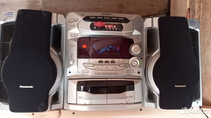 Музыкальный центр panasonic sa ak 28