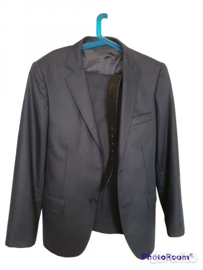 Пиджак, брюки, ремень. Рост 140, комплект