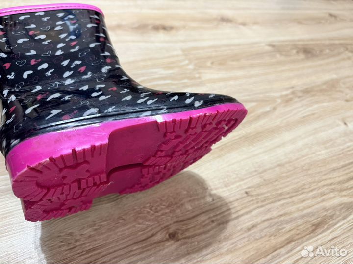 Детские резиновые сапоги 35 размер