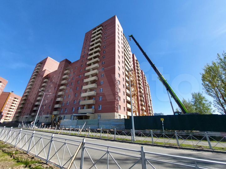 3-к. квартира, 72,5 м², 15/16 эт.