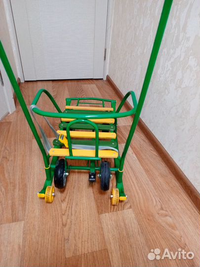 Санки на колёсиках