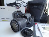 Canon 100d с сенсор экраном зеркальный фотоаппарат
