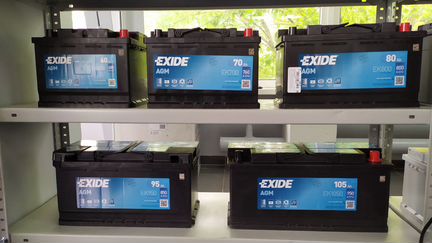 Аккумулятор AGM start-stop Exide Италия