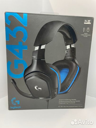 Наушники Logitech G432