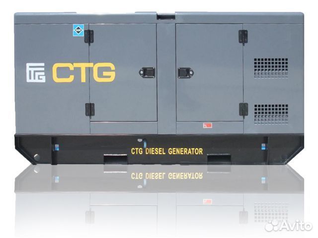 Трехфазный дизельный генератор CTG AD-440RE
