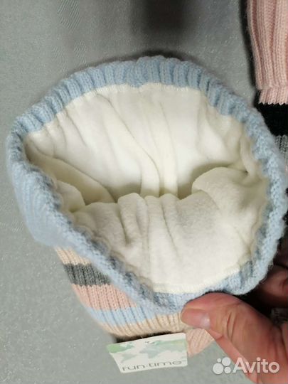 Шапка для девочки 6-8 лет