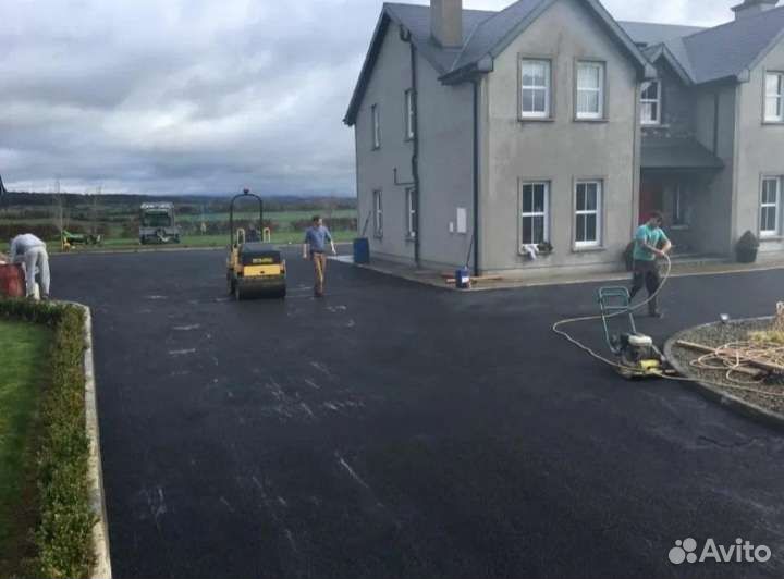 Укладка асфальта