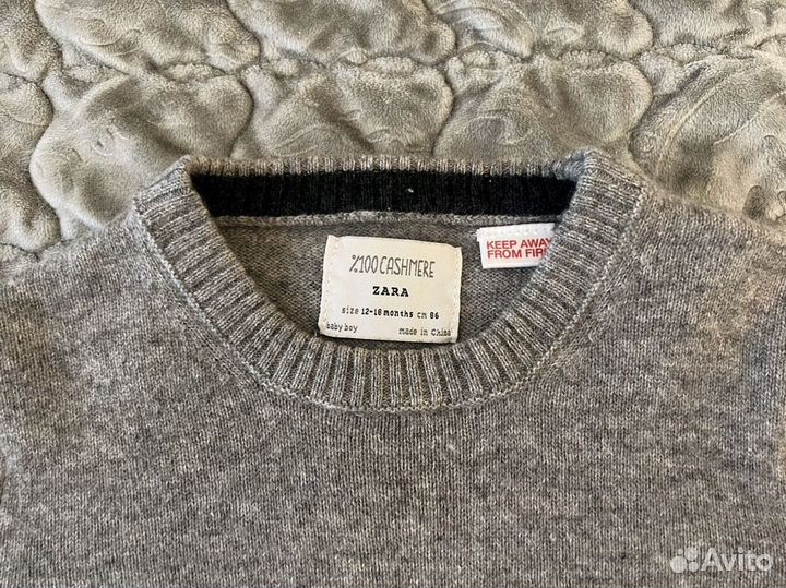 Джемпер кашемировый для девочки zara