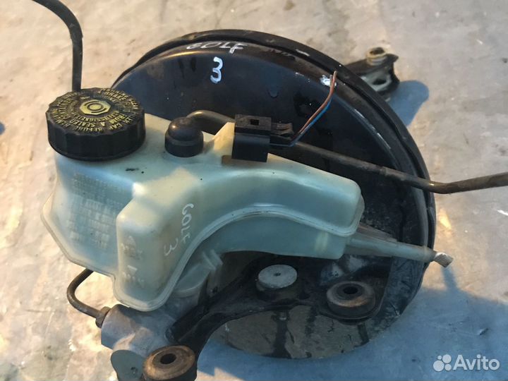 Вакуумный усилитель гтц VW golf 3
