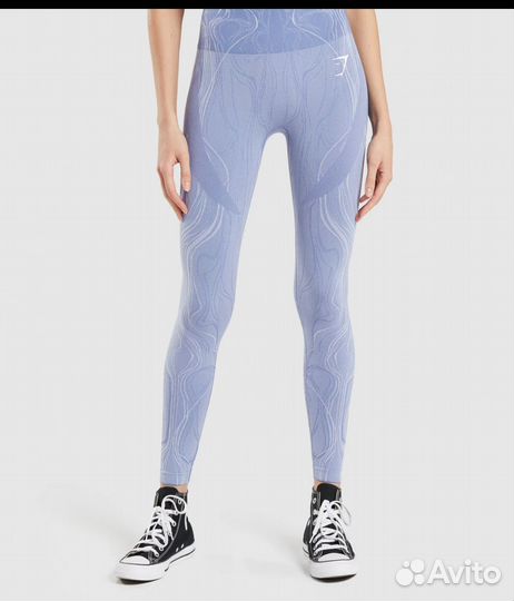 Бесшовные леггинсы Gymshark Mercury, S