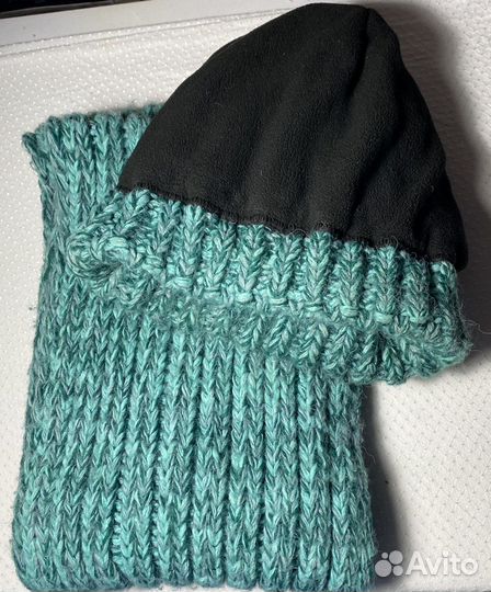 Комплект шапка и шарф женский