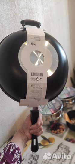 Новые кастрюли,ковш,сковорода вок,для дома,дачи