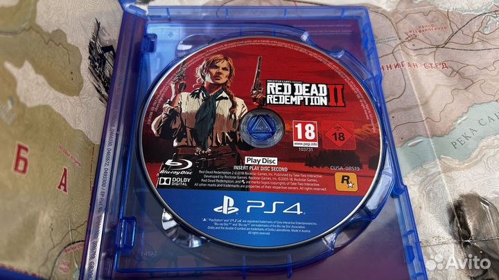 Rdr2 ps4 диск бу