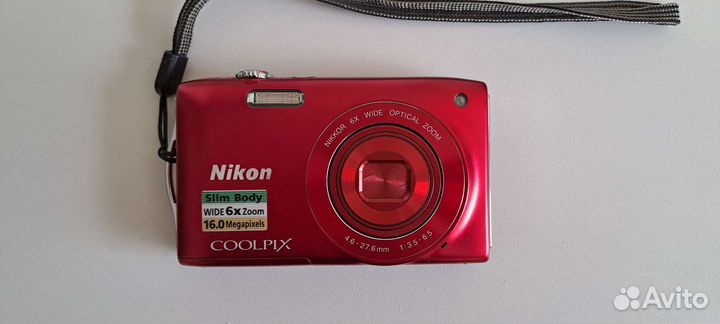 Компактный фотоаппарат nikon Coolpix s3200