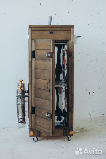 Коптильня 4 в 1 горяч и холод копч,подсуш и подвял