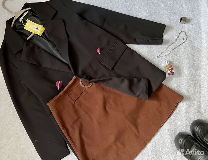 Женские вещи пакетом 42 44 юбка пиджак