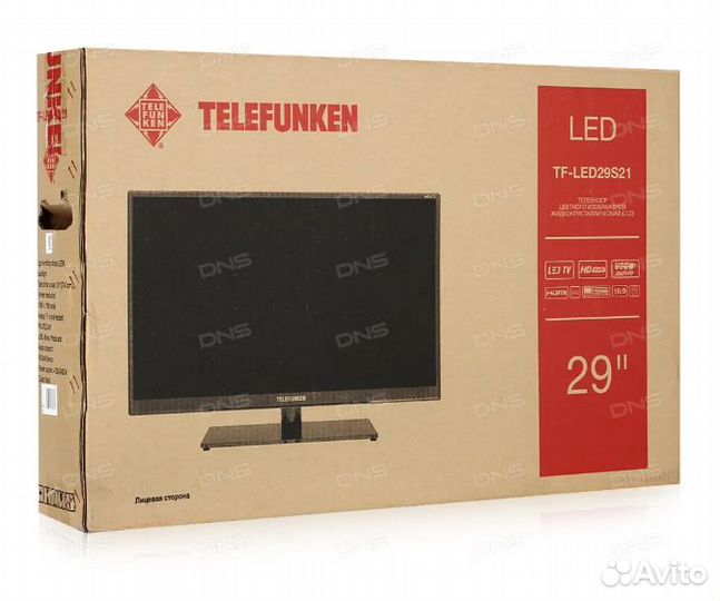 Телевизор на запчасти telefunken TF-LED29S21