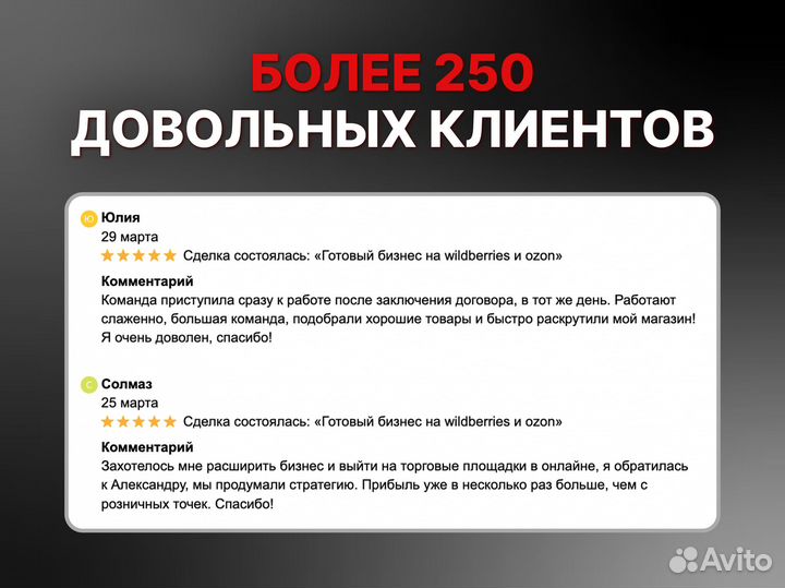 Бизнес на Wildberries и Ozon с гарантией прибыли