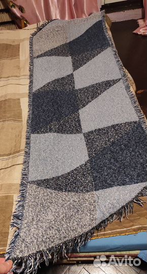 Теплый мягкий большой шарф. Длина 190,5