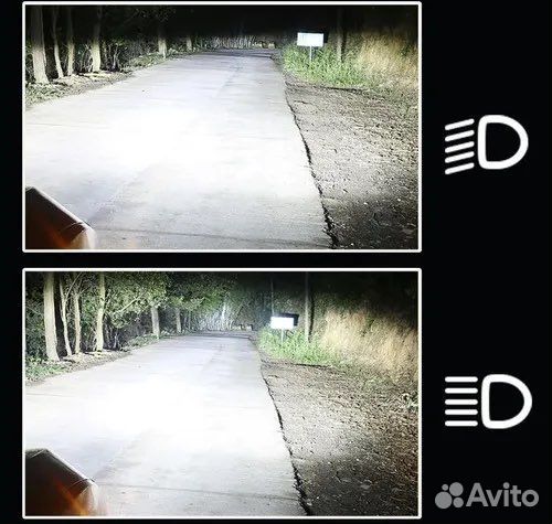 Светодиодные Лампы H4 V13 (6500k) / 52w / 12-24V