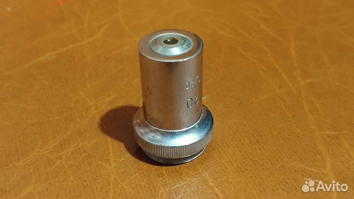 Объектив для микроскопа 20х0.40 Ф