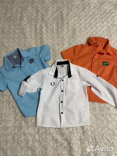 Рубашка для мальчика 98 104