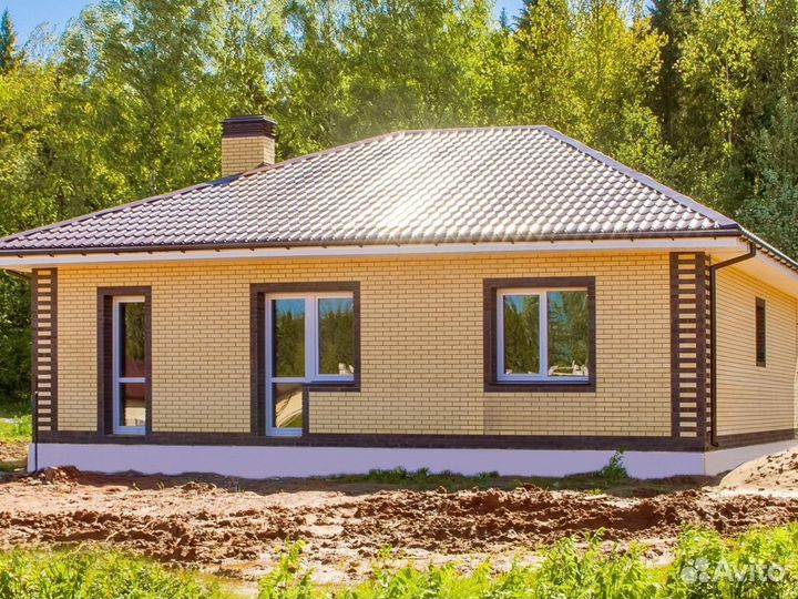 Дом 100м2 под ключ