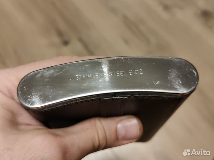 Фляжка из нержавейки 9 oz