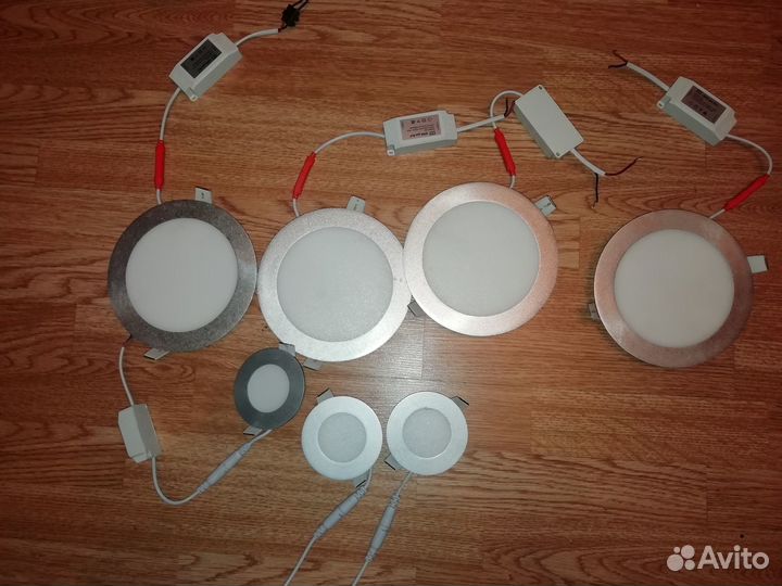 Светильник встраиваемый, в комплекте, с эпра
