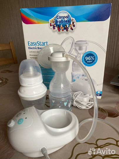 Молокоотсос Canpol Babies EasyStart электрический